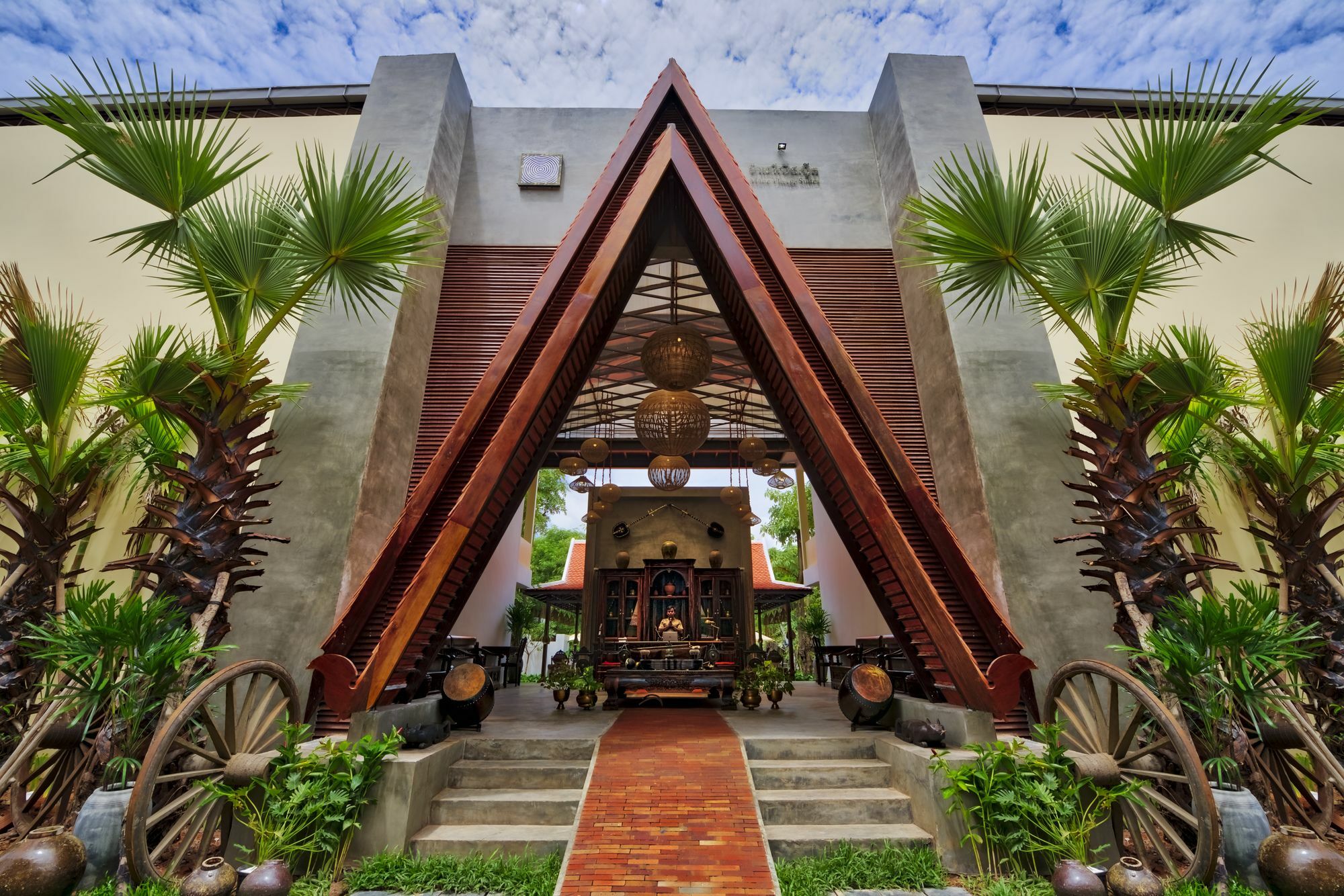 Mane Village Suites Siem Reap Exterior foto The entrance of the resort