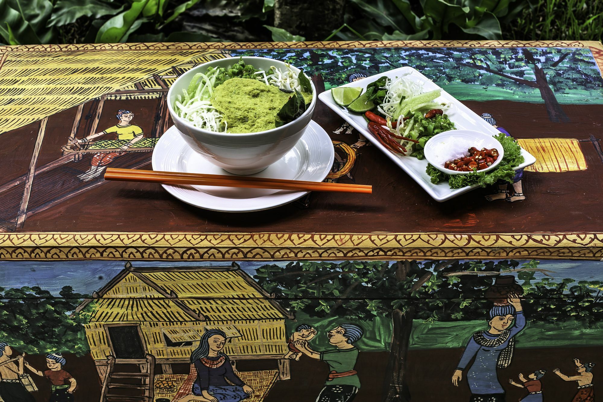 Mane Village Suites Siem Reap Exterior foto Khao soi