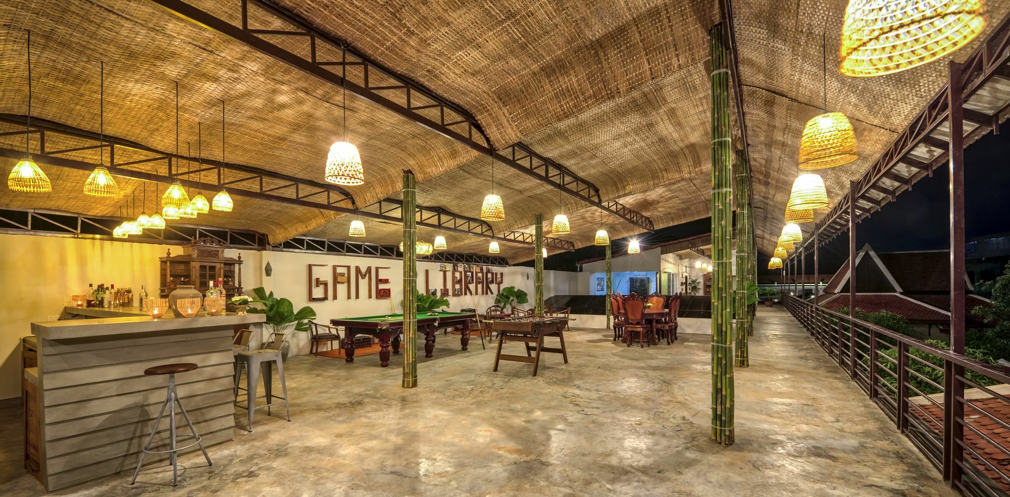 Mane Village Suites Siem Reap Exterior foto The interior of the 6FME Library